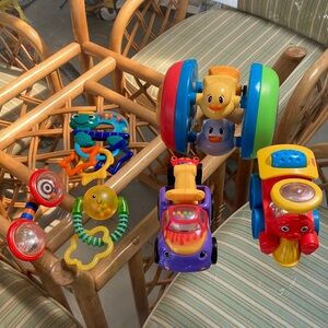 Various noise maker baby toys
